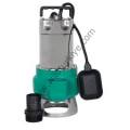 İnitial Waste İnox 24.10 1,4kw Kirli Su ve Foseptik İçin Monofaze Paslanmaz Çelik Dalgıç Pompa