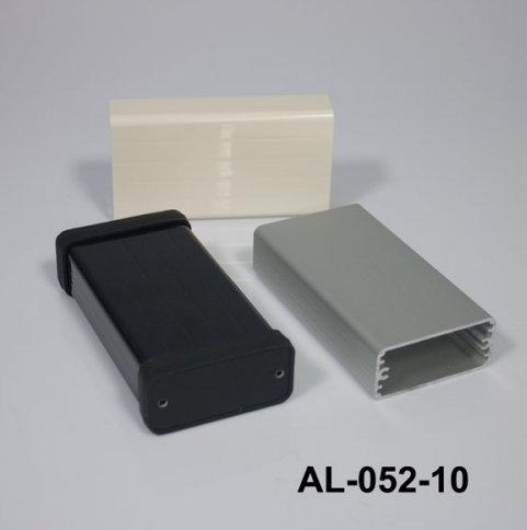 AL-052-10 54 x 24 x 100mm Alüminyum Profil Kutu