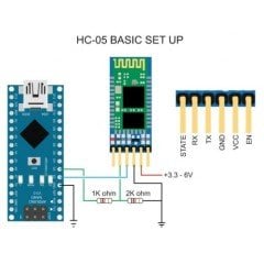 HC05 Bluetooth Modül (DIP)