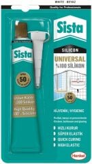 Sista Universal Beyaz Tüp Silikon 50gr