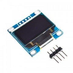 128x64 Oled Lcd 0.96 Mavi