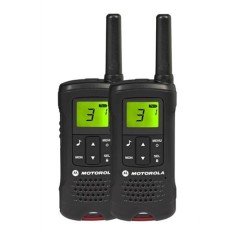 Motorola TLKR-T60 El Telsizi (PMR) Pil Ve Şarj Dahil ikili Set Siyah