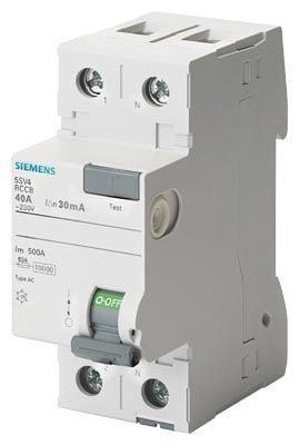 5SV4617-0 Siemens 1x80A 300mA Hata Akımı Koruma Anahtarı
