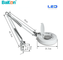 Bakon BK500C LED 8X Akrobat Büyüteç