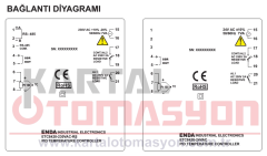 ET8420 SM 9-30VDC/7-24VAC PID Dijital Termostat 48x96mm