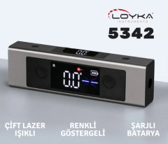 Loyka 5342 Lazerli Dijital Eğim Ölçer