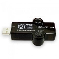 12 in 1 USB Cihazı DC Dijital Volt Ampermetre ve Şarj Göstergesi