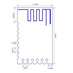 JDY-40 2.4G Wireless Serial Transceiver