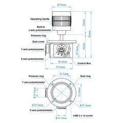 JH-D300X-R2 3 Eksen Joystick