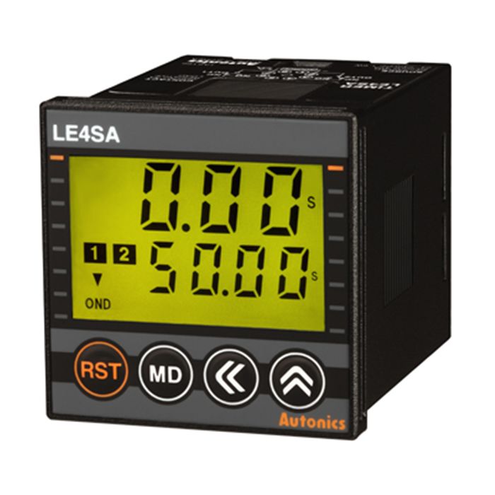 LE4SA 48X48mm 24-240VAC LCD Ekran Dijital Zamanlayıcı