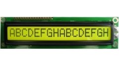 Lcd Mod 16*1 122x33x9.5mm Led Yellow Green
