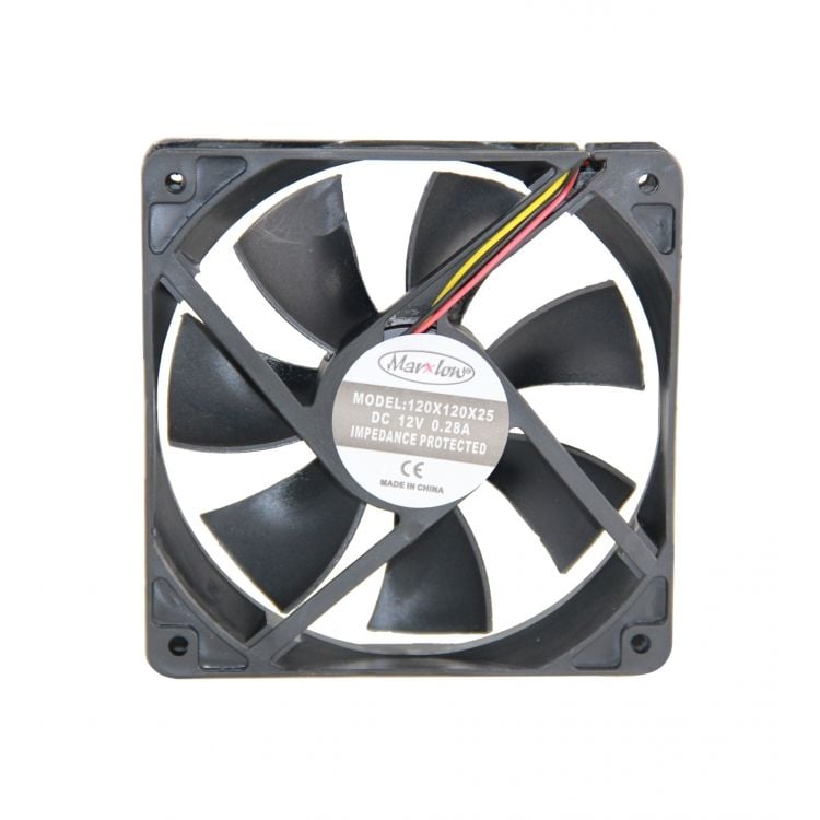 FAN 120X120X25 DC 12V