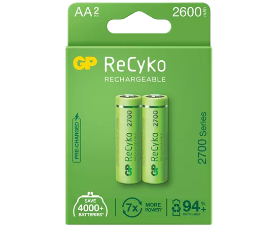 GP ReCyko  AA 2600 mAh Sarjlı Pil