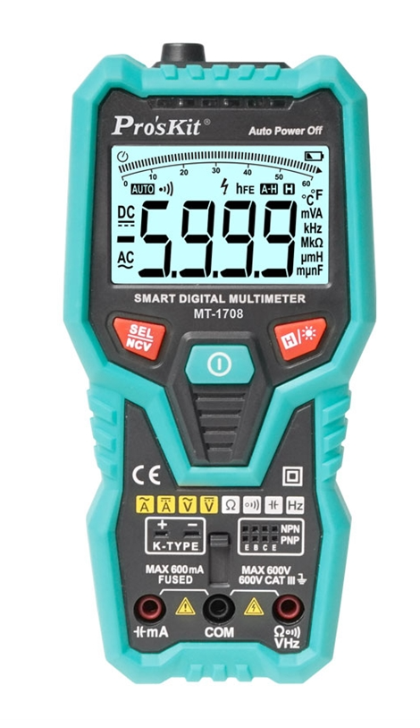 Proskit MT-1708 Akıllı Dijital Multimetre