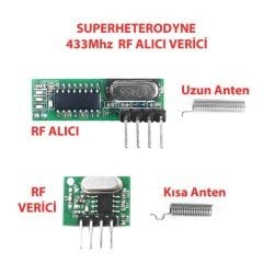 433Mhz RF Alıcı Verici