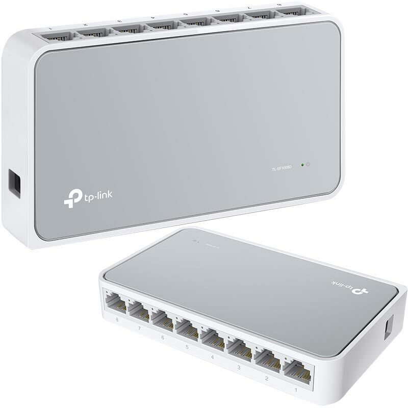 TP-Link TL-SF1008D 8 Port 10/100 Mbps Switch