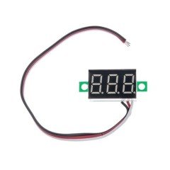 Voltmetre 0.36 4-30V Kırmızı