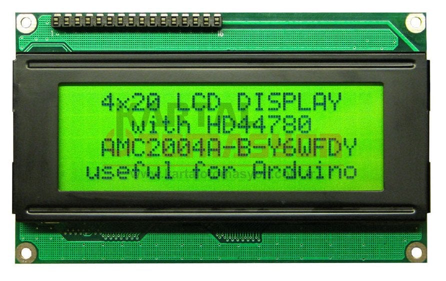 LCD OLED 20*4 GREEN CHARACTER DISPLAY WINSTAR