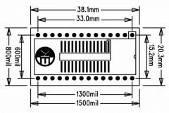 SOSS28 SMD-Dip Dönüştürücü Kartı