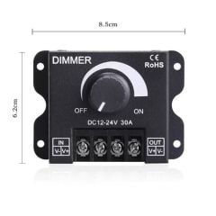 DC 12V – 24V 30A Led Dimmer