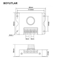 DC 12V – 24V 30A Led Dimmer