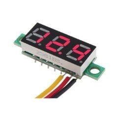 Voltmetre 0.28 0-100V Kırmızı