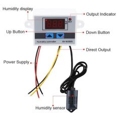 XH-W3005 DC 12V Nem Kontrol Cihazı