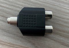 KS414 2 RCA Dişi - 3.5mm Stereo Dişi Çevirici