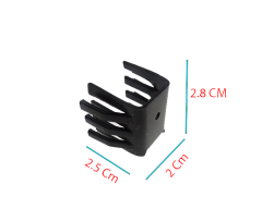 Alüminyum Transistör Soğutucu 2.8x2x2.5Cm