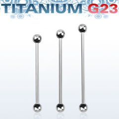 BARBELL TITANIUM 1,6*24+5+5