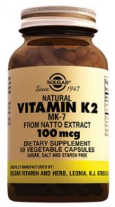 Solgar Vitamin K2 (MK-7) 100 mcg 50 Kapsül