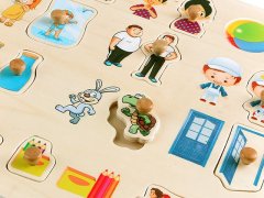 Ahşap Puzzle Zıt Kavramlar 30x30.