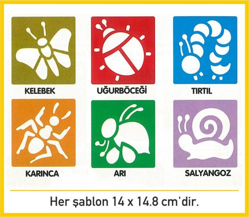BOYAMA ŞABLONU
