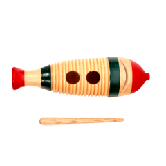 AHŞAP BALIK GUIRO 21 CM.