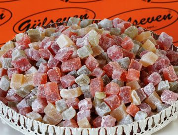 Karışık Meyveli Kuş Lokumu 500Gr