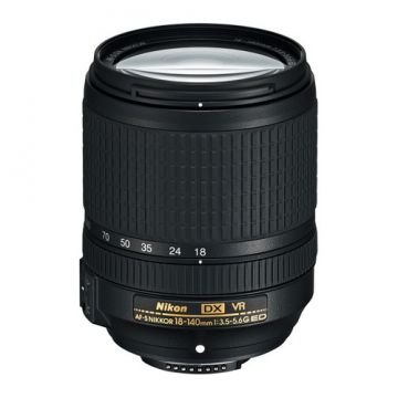 Nikon AF-S 18-140mm f/3.5-5.6G ED VR Lens