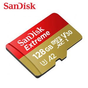 Sandisk Extreme 128Gb 160x90mbs MicroSD A2 4K Hafıza Kartı