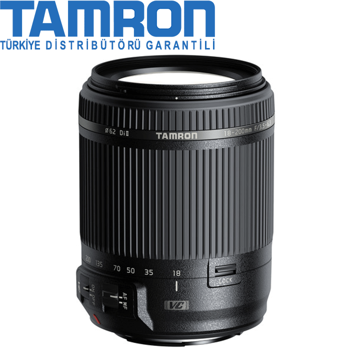 Tamron AF 18-200mm F/3.5-6.3 Di II VC Nikon Uyumlu Lens