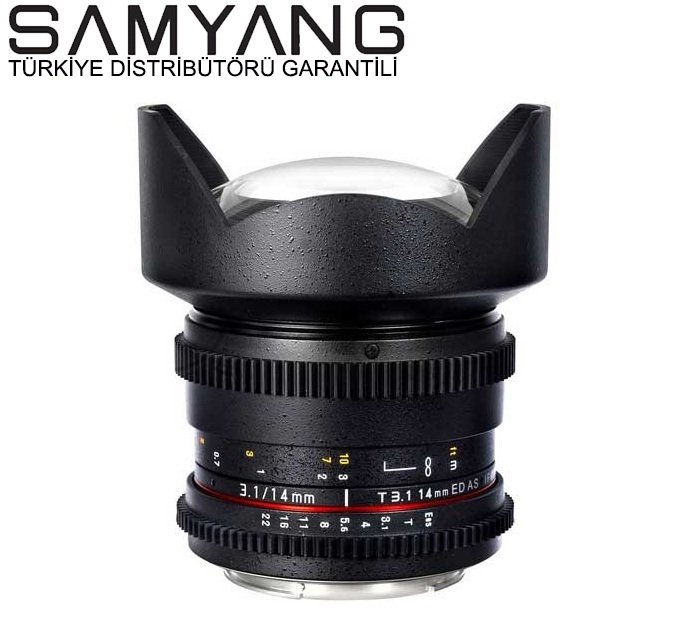 Samyang 8mm T3.1 Balıkgözü Sony Uyumlu Lens