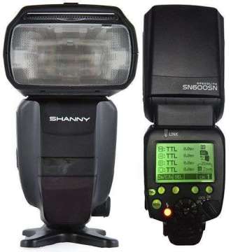 Shanny SN600SN Master Flash TTL Speedlite Harici Flaş (Nikon uyumlu)