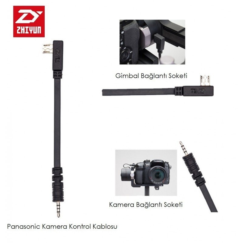 Zhiyun Panasonic Kontrol Kablosu