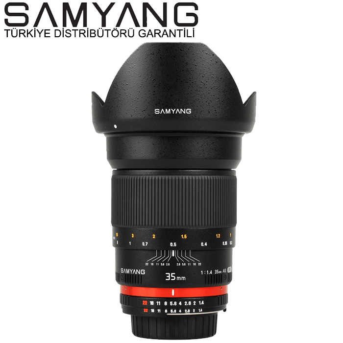Samyang 35mm f/1.4 AE Nikon Full Frame Lens