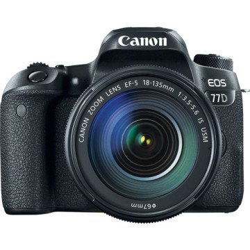 Canon EOS 77D 18-135mm DSLR Fotoğraf Makinesi