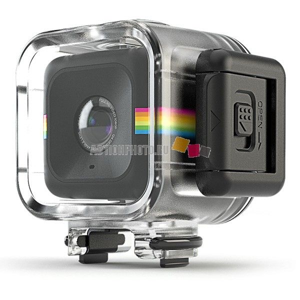 Polaroid Cube Waterproof Case Su Altı Kullanım Kiti