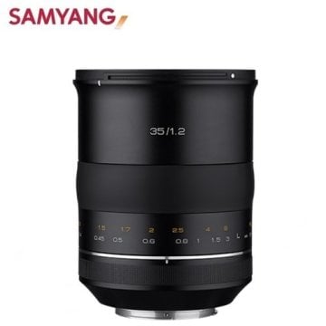 Samyang XP 35mm F1.2 Canon EF Mount Uyumlu Lens