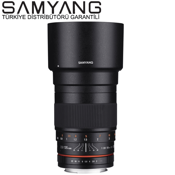 Samyang 135mm f/2.0 ED UMC DSRL Canon Uyumlu Lens