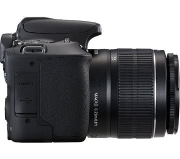 Canon EOS 200D 18-55mm Siyah Renk IS STM DSLR Fotoğraf Makinesi
