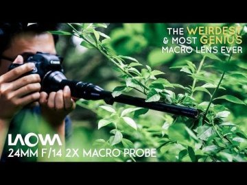 Laowa 24mm f/14 2X Macro Probe Lens Canon