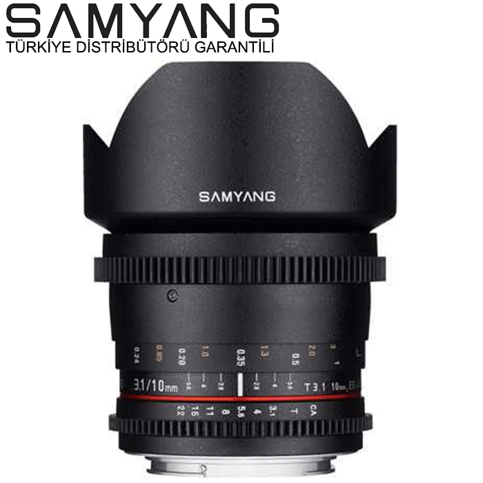 Samyang 10mm T3.1 Nano APS-C Video-DSLR WideAngle Lens