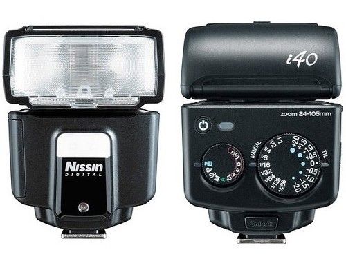 Nissin i40 Compact Flash Canon ve Nikon Uyumlu Tepe Flaşı